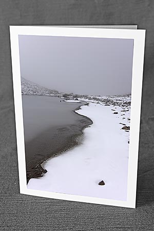 A5-Fotokarte/Klappkarte mit hochwertigem Papierabzug, Einlageblatt und Umschlag. Fototitel: Trauerkarte Natur (Klappkarte, Kunstkarte)