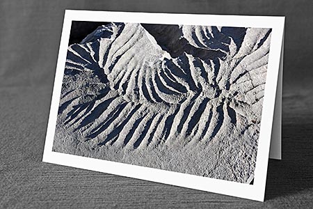 A5-Fotokarte/Klappkarte mit hochwertigem Papierabzug, Einlageblatt und Umschlag. Fototitel: Strukturen (Klappkarte, Kunstkarte)