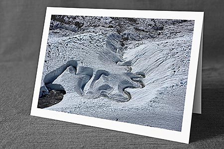 A5-Fotokarte/Klappkarte mit hochwertigem Papierabzug, Einlageblatt und Umschlag. Fototitel: Spannende Formen in der Natur (Klappkarte, Kunstkarte)