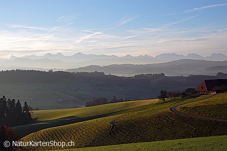 A5-Fotokarte/Klappkarte mit hochwertigem Papierabzug, Einlageblatt und Umschlag. Fototitel: Aussichtspunkt (Klappkarte, Kunstkarte)