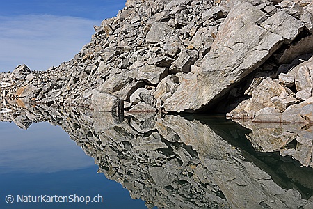 A5-Fotokarte/Klappkarte mit hochwertigem Papierabzug, Einlageblatt und Umschlag. Fototitel: Strukturen in der Landschaft (Klappkarte, Kunstkarte)