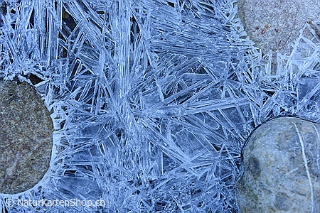 A5-Fotokarte/Klappkarte mit hochwertigem Papierabzug, Einlageblatt und Umschlag. Fototitel: Kunstwerk aus der Natur (Klappkarte, Kunstkarte)