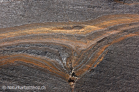 A5-Fotokarte/Klappkarte mit hochwertigem Papierabzug, Einlageblatt und Umschlag. Fototitel: Gemälde auf Fels (Klappkarte, Kunstkarte)