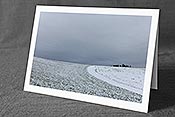 Fotokarte F103517: Kunstkarte Winterlandschaft