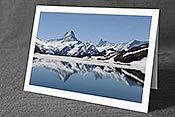 Fotokarte F108219: Berge mit Spiegelung