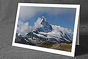 Fotokarte F121122: Fotogrusskarte Matterhorn