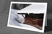 Fotokarte F127264: Alphütte im Schnee